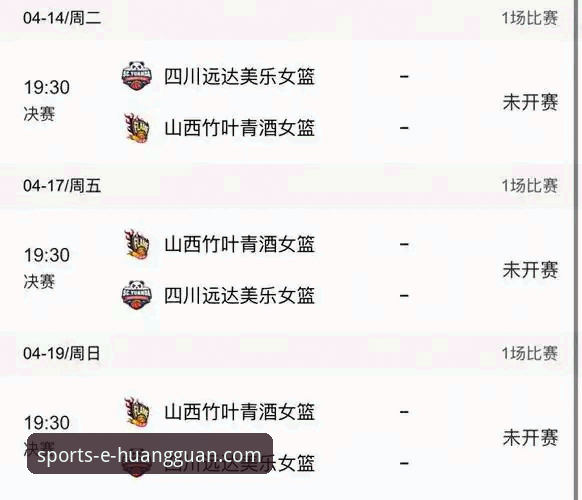 掌握WCBA总决赛胜负关键：四川女篮大胜山西的完整观赛实用指南